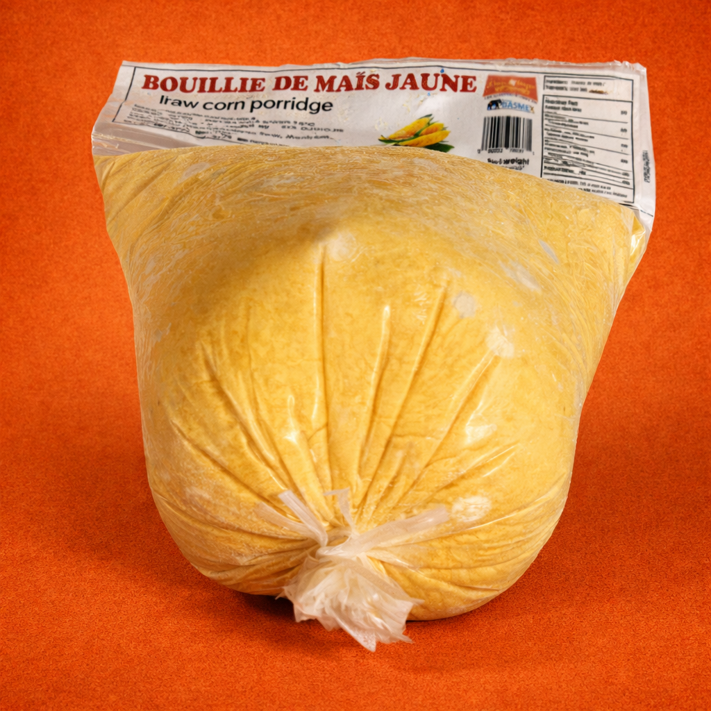 Bouillie de maïs jaune (Akassa)