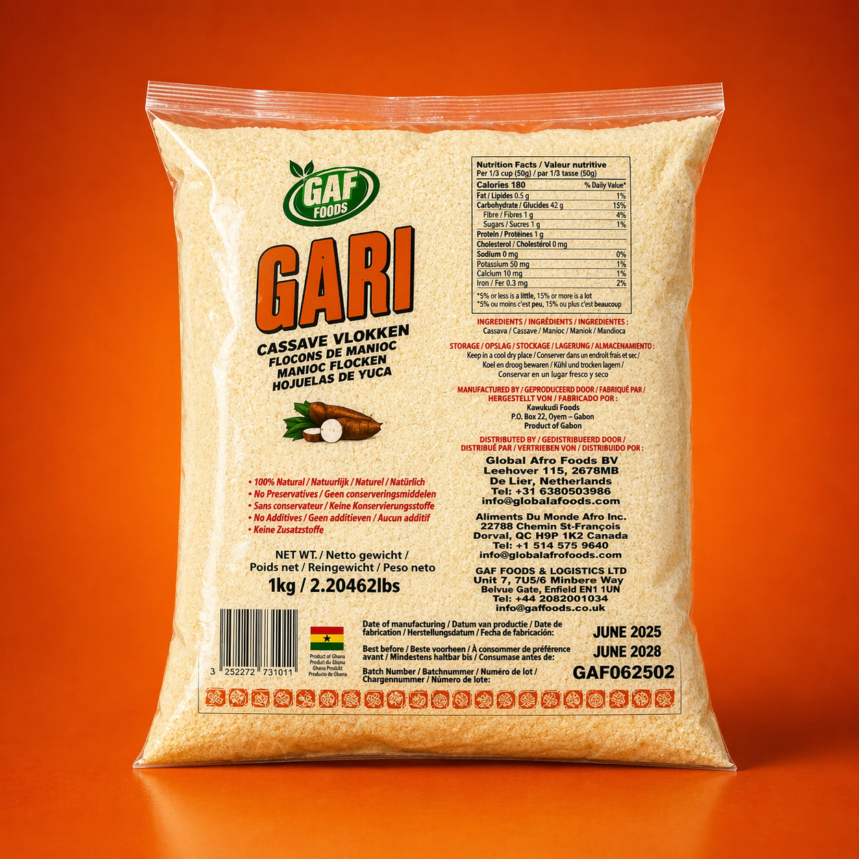 Gari blanc (1kg)