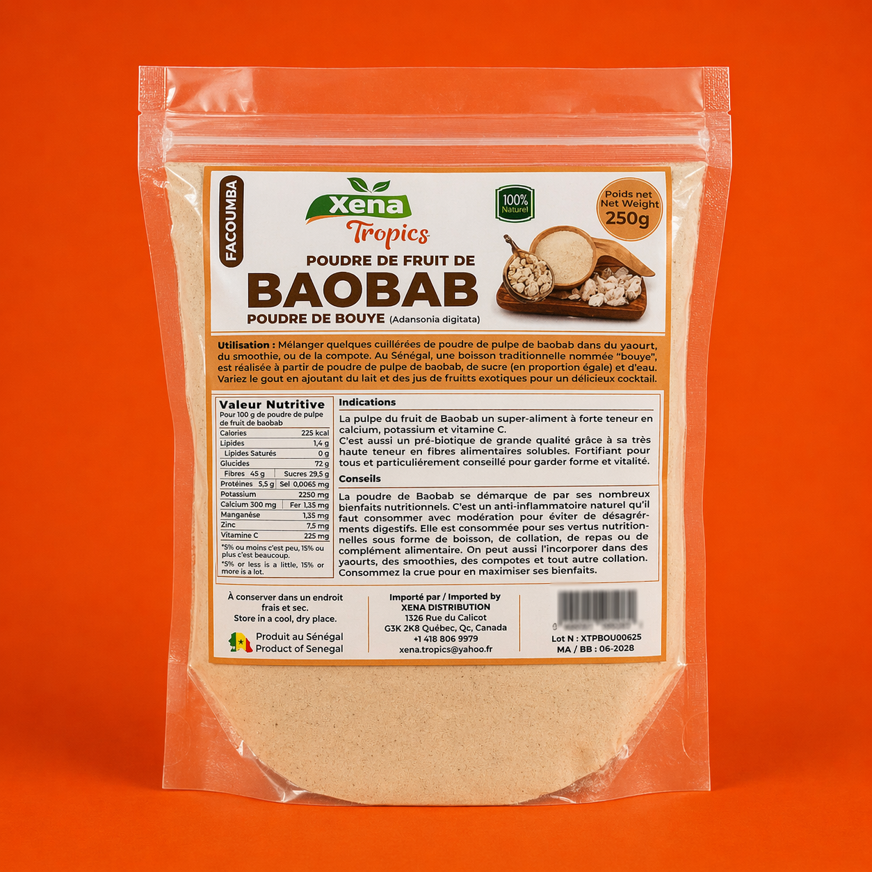 Poudre de Baobab
