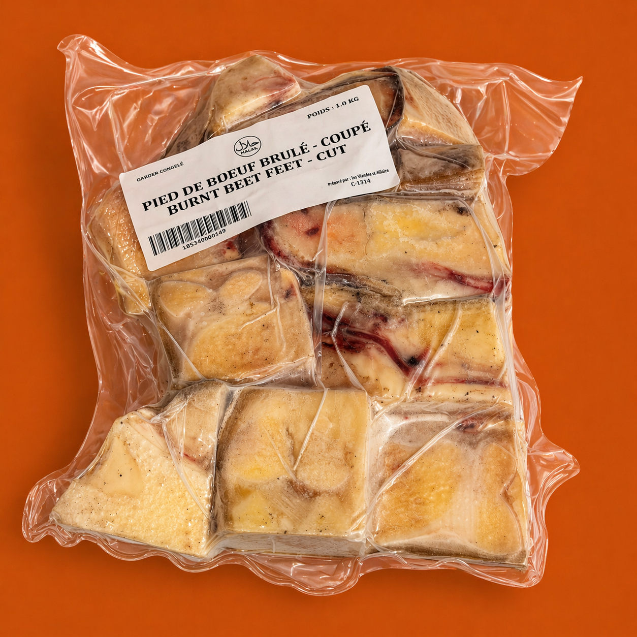 Pied de Boeuf brûlé (1kg)