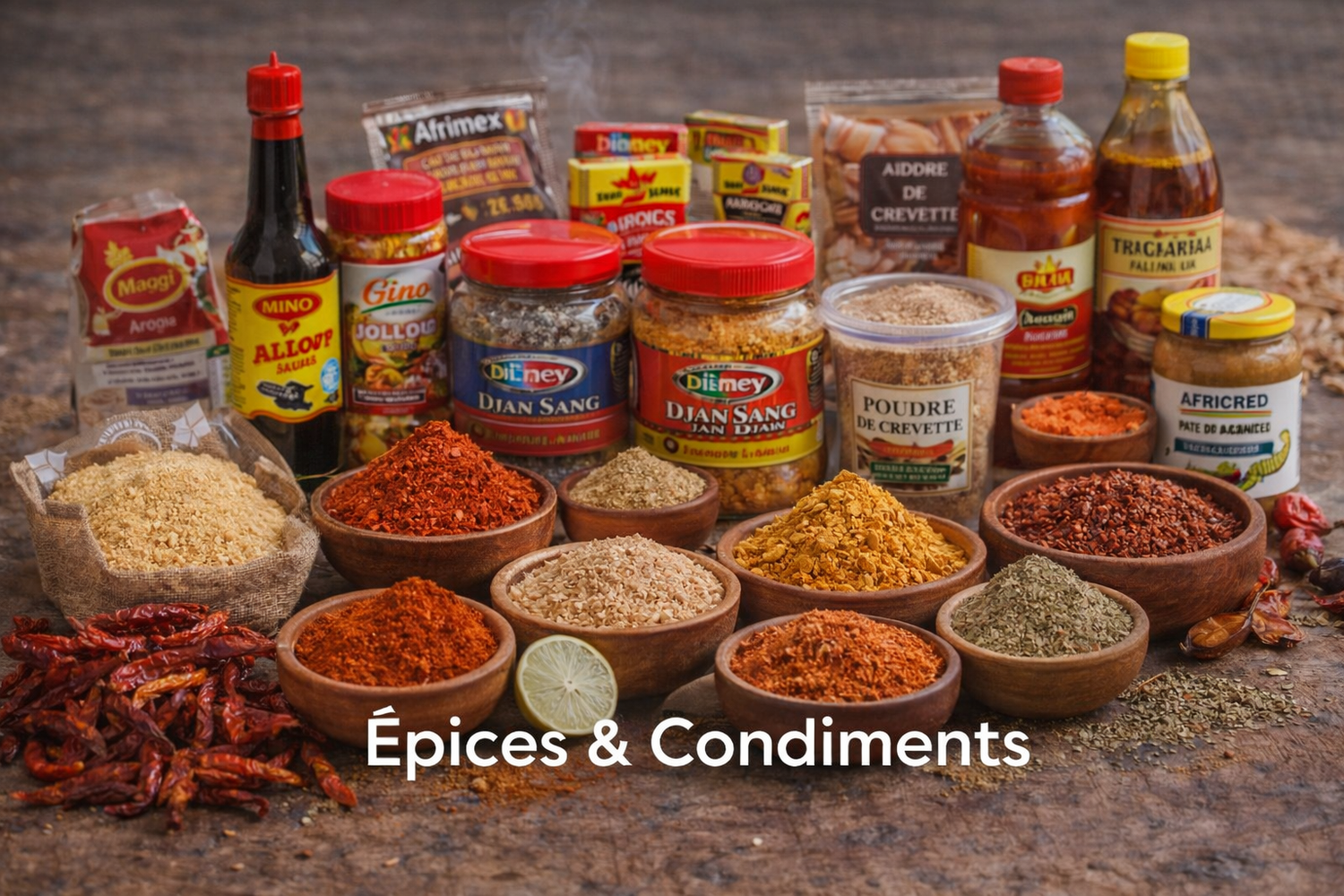Epices & Condiments- Afrogo