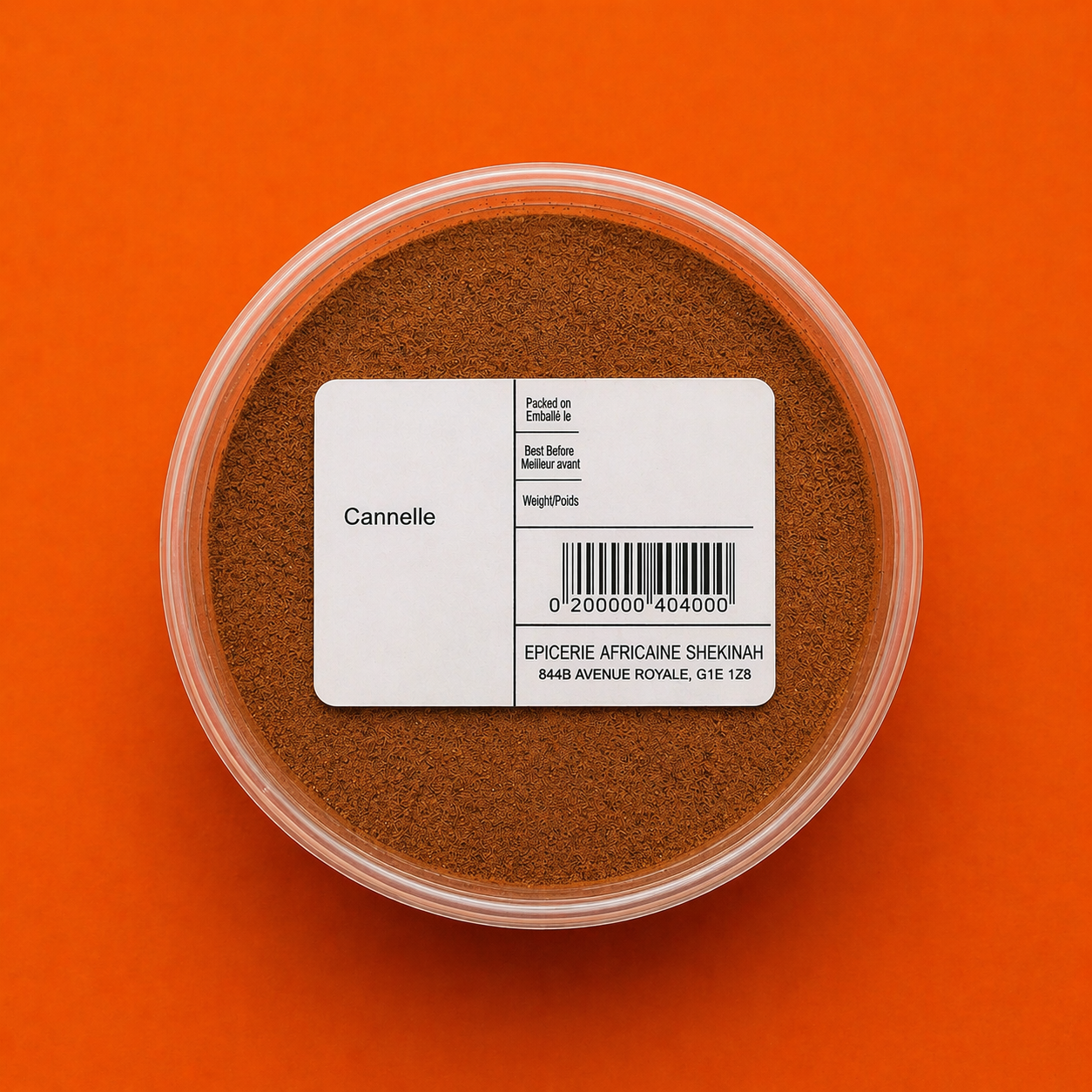 Poudre de Canelle