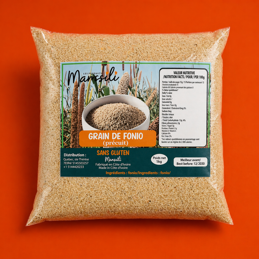 Grain de Fonio précuit