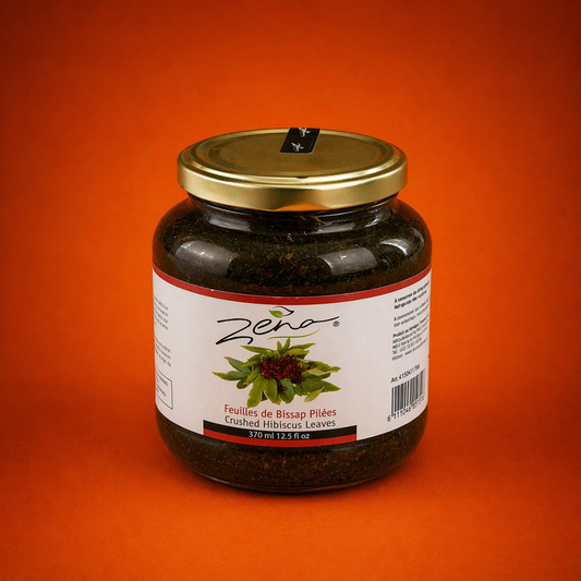 Feuilles d'Hibiscus pilées