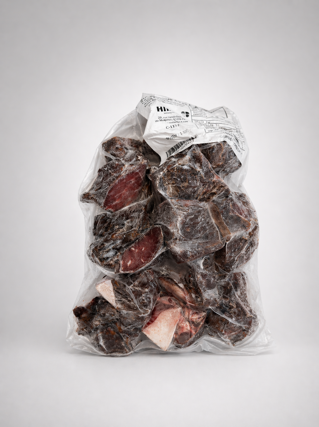 Bœuf avec os fumé