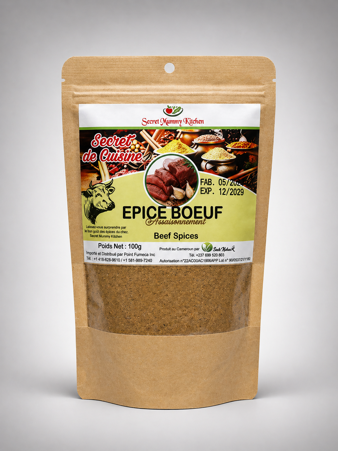 Épice Bœuf du Cameroun