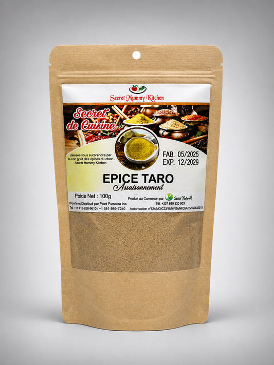 Épice Taro du Cameroun