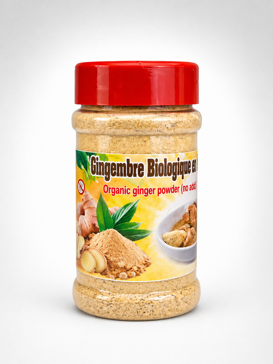 Poudre de Gingembre biologique