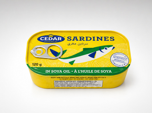 Cedar Sardine - Huile de Soja